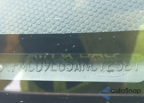 2010 Ford Escape Limited from USA, damaged, VIN 1FMCU9EG5AKC72587